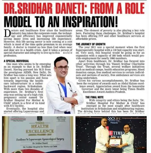 The Times Health profile of Dr. Sridhar